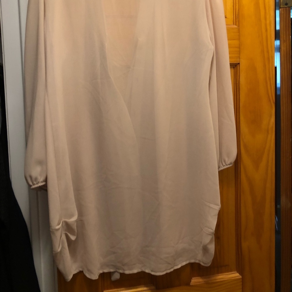 Made in Italy Cream Tunic Size L - Picture 5 of 5